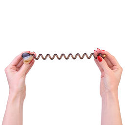 Заколка для волос "Сердечко на пружинке" (2 шт)