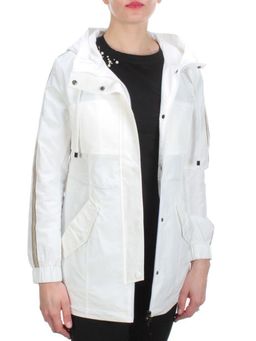 FY-259 WHITE Ветровка женская COSEEMI (65% хлопок, 35% полиэстер) - Fashion фото 6