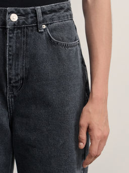 Джинсы wide leg с высокой посадкой / Zarina  фото 5