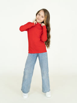 Джемпер-водолазка красная 645 (92, 56)