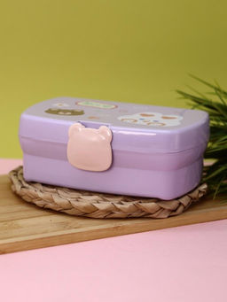 Ланчбокс "Bear-bunny", purple, 700 мл