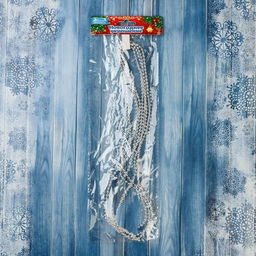 Цена за 4 шт. Бусы на ёлку Шарики, длина 2.7 м, d=4 мм, МИКС - Зимнее волшебство фото 4