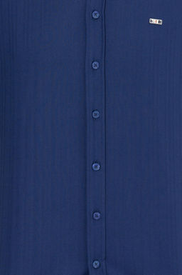 Erkek Mavi Uzun Kollu G_mlek