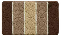 Набор ковриков 2-х пр. для ванны туалета (60*50/60*100) YONCAMIK 04 GOLDEN