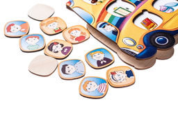 Логопедическая игра Логогородок Автобус - Smiledecor фото 6