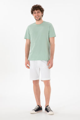 Erkek Regular Fit Bisiklet Yaka Su Ye_ili Basic Ti__rt Sepette S_rpriz _ndirim - U.s. polo assn фото 5