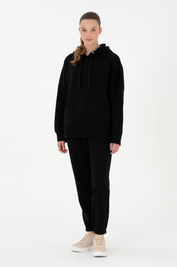 Женский черный свитшот Неожиданная скидка в корзине - U.s. polo assn фото 4