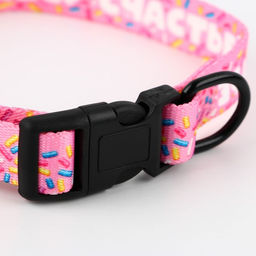 Ошейник Несу счастье, застёжка - фастекс, 2 см 25-40 см - Пушистое счастье фото 5