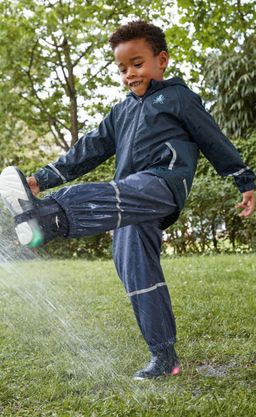 Полукомбез непромокаемый для мальчиков LUPILU с флисом  фото 17