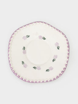 Чайная пара "Фиолетовая роза" блюдце 16х1,5 см, чашка  13х10х7 см