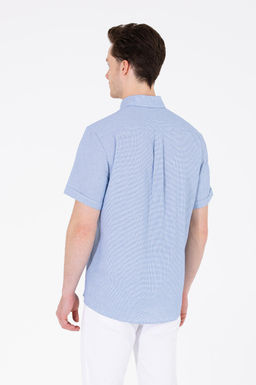 U. S. Polo Assn Мужская рубашка Saks с коротким рукавом - U.s. polo assn фото 19