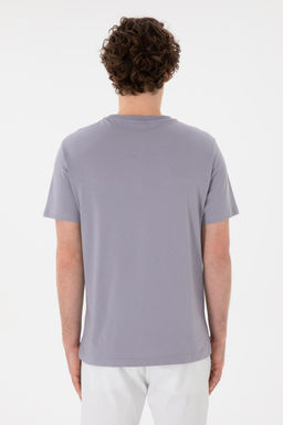 Erkek Regular Fit Bisiklet Yaka Gri Basic Ti__rt Sepette S_rpriz _ndirim - U.s. polo assn фото 6