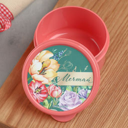 Цена за 2 шт. Ланч - бокс круглый «Мечтай», 150 мл