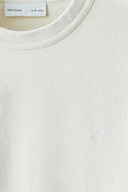 Camiseta boxy de algod?n - H&m фото 8