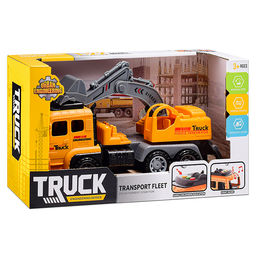 Машина "Автоэкскаватор" (свет, звук) в коробке