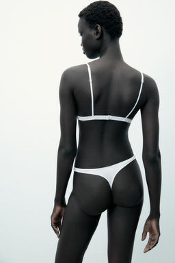 MODAL TRIANGLE BRALETTE - Zara фото 3