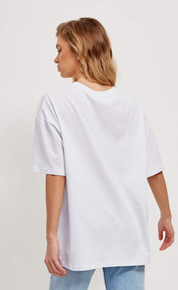 Футболка женская базовая F-03-06 белая - Fine joyce фото 5