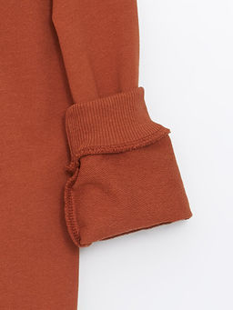 Bisiklet Yaka Erkek Bebek Sweatshirt ve E?ofman Alt 2li