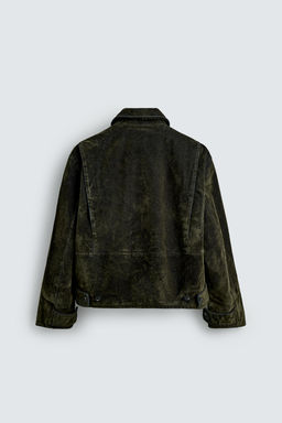 VELOUR TWILL JACKET - Zara фото 8