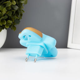 Ночник «Звездочка в колпаке» 1Вт LED синий 6,5х8х8,5см