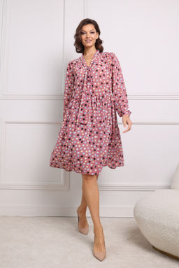 Платье из шифона на подкладке - Looklikecat фото 2