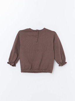 Bebe Yaka Nak??l? K?z Bebek Sweatshirt - Waikiki фото 3