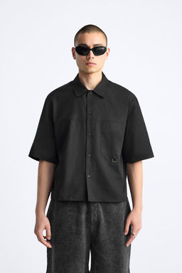 CROPPED FIT SHIRT - Zara фото 3