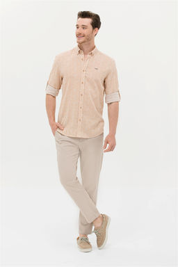 Мужские брюки из плотной ткани Stone - U.s. polo assn фото 8