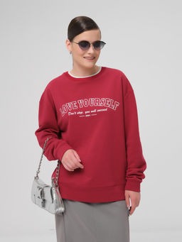 Толстовка с принтом