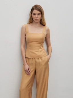 Брюки широкого кроя - Emka фото 2