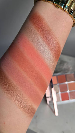 .Alvin Dor AES-9 Тени для век Peach NUDE 9 colors тон 1