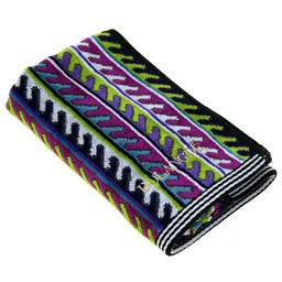 Missoni-3004 Полотенце махровое 34х78см, плотность 375гр/м2, 100% хлопок, велюр, сиреневый, Bolangde (Китай) - Домашняя мода фото 3