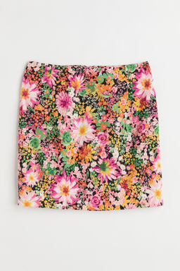 Minifalda estampada
