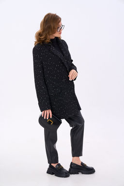 Жакет NIKVA н946-4-Р черный  фото 8