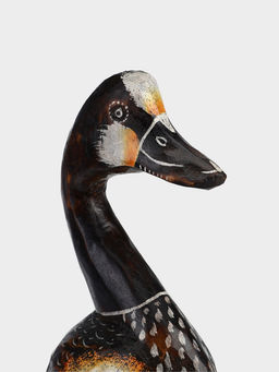 Сувенир «Утка с утёнком», 52×9×17 см, дерево