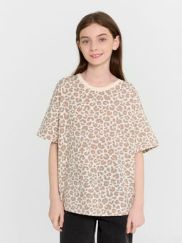 Футболка для девочек леопардовая - Mark formelle фото 2