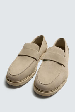CASUAL LEATHER LOAFERS - Zara фото 12