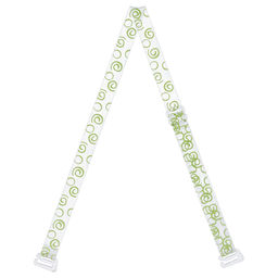 Бретели (пара) Gamma BR-1022 в пакете 10 мм 10 пар СК/Распродажа зеленый