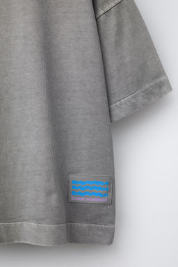 GARMENT DYE PRINTED T-SHIRT AND BERMUDA SHORTS SET - Zara фото 4