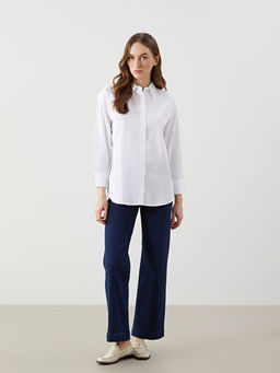 Oversize Poplin Kad?n G?mlek Tunik