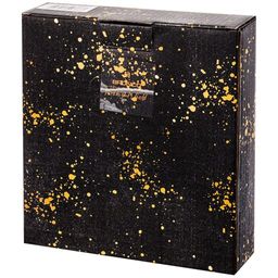 ТАРЕЛКА С РУЧКАМИ BRONCO MIDNIGHT GOLD 20,5*16*2,5 СМ (КОР=48ШТ.)  фото 2