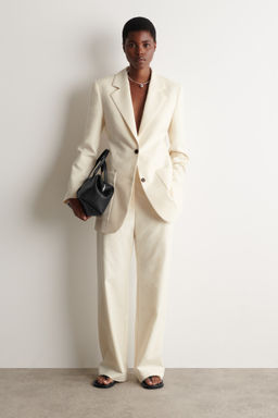 PANTAL?N STRAIGHT LEG SLIM FIT CON TEXTURA - H&m фото 5