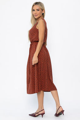 Платье Поцелуй солнца (терракот) П13902-19М