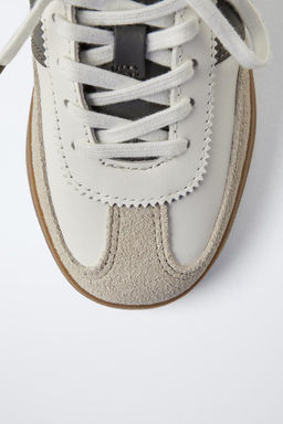 LEATHER TRAINERS - Zara фото 5