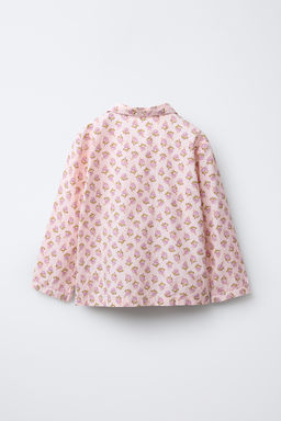 6-14 YEARS/ FLORAL SHIRT AND TROUSERS PYJAMAS - Zara фото 3