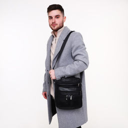 Сумка мужская, цвет черный - Simaland фото 7