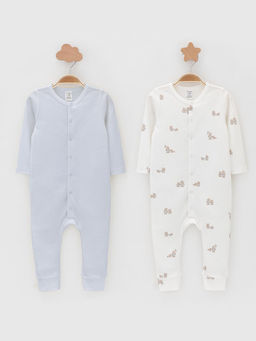 К 6535-2уп/серо-голубой 4106,молочный Н104 набор комбинезон яс