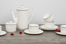 Чайный сервиз Жемчуг, 12 персон, 40 предметов - Anna lafarg emily фото 8