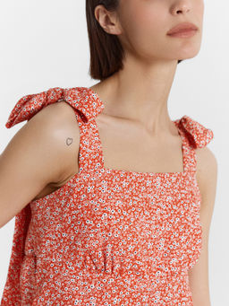 Топ женский с цветочным принтом - Mark formelle фото 4