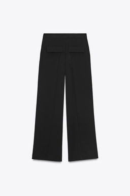WIDE-LEG TROUSERS WITH CHAIN - Zara фото 8